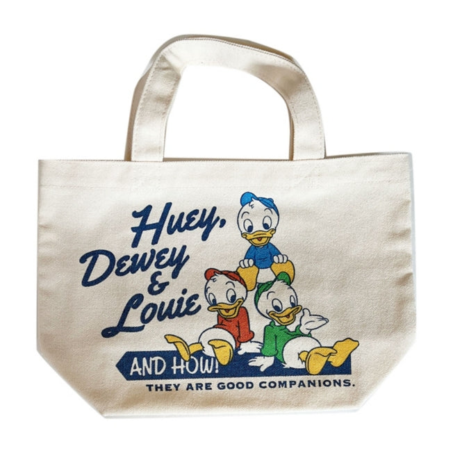 Disney Store - Disney Huey, Dewey, Louie Tasche mit Logo - Umhängetasche Japan Disney Store