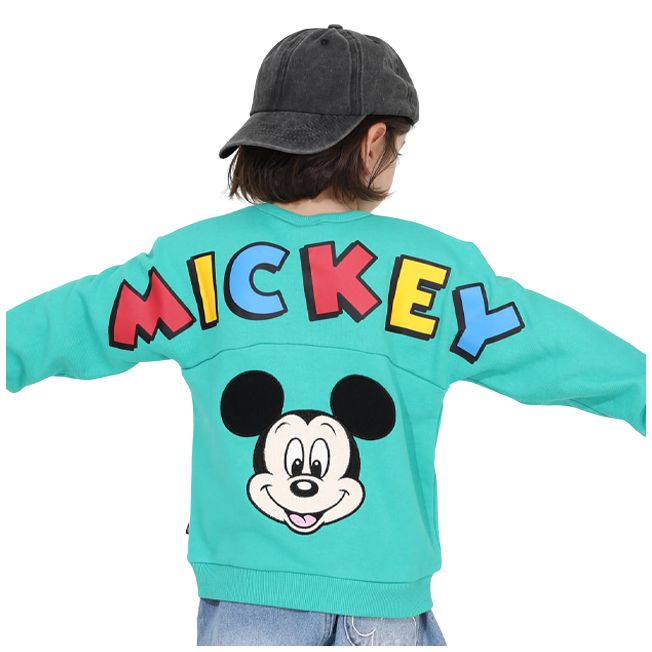 Disney Store - Mickey Big Logo Sweatshirt 0128K - Kinder Pullover