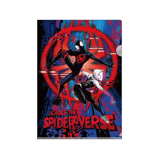 Disney Store - Spider-Man About the Spider-Verse Metallic Clear Folder - Office Supplies