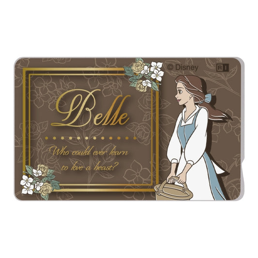 Disney Store Disney Princess Belle IC Card Stickers