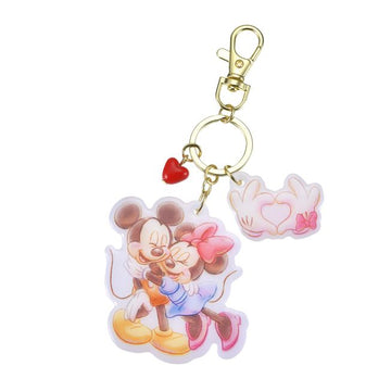 Disney Store - Mickey &amp; Minnie Keychain - Accessory