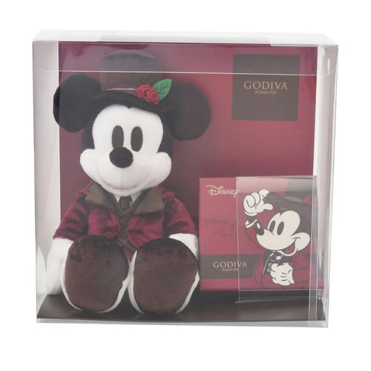 Disney Store - Godiva Chocolate Assortment with Plush Toy Disney Valentine 2025 - Gift Set