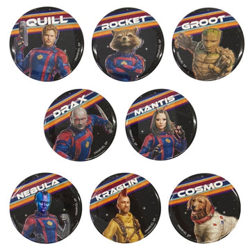 Disney Store - Marvel Guardians of the Galaxy Can Badge Collection Volume 3 - Collectible