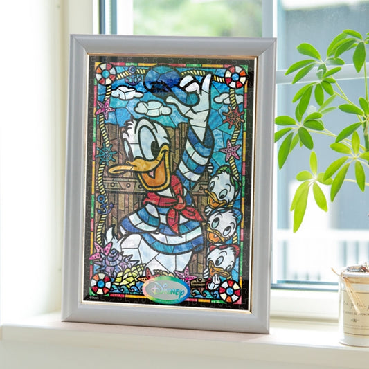 Disney Store - Donald Duck Stained Glass Puzzle - Puzzle