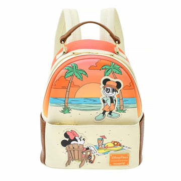 Disney Store - Loungefly Mickey & Minnie Rucksack/Backpack Sunset Beach - Rucksack/Backpack