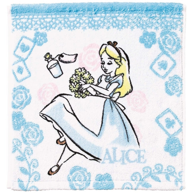 Disney Store Alice in Wonderland Washcloth - Bathroom Accessory