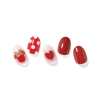 Disney Store - Ohora Minnie Nagelaufkleber Semi-Cure Gel Nagel - Nagelzubehör