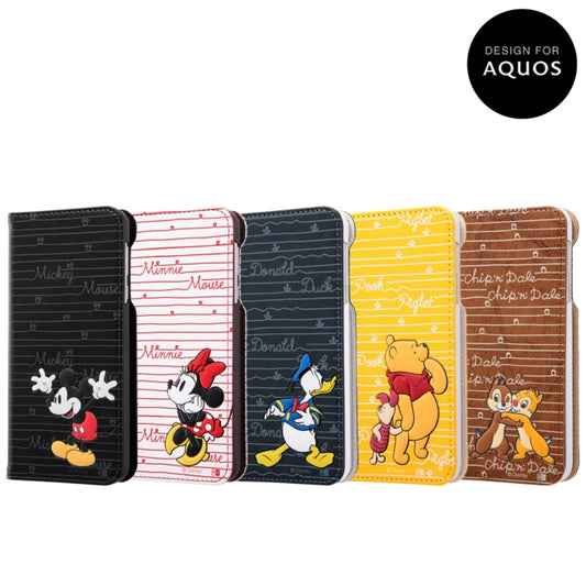 Disney Store - AQUOS R2 'Disney Character' / flip case with stand - mobile phone case