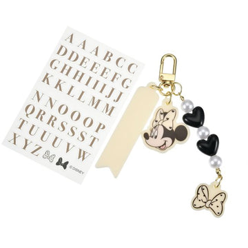 Disney Store - Minnie Schlüsselanhänger mit Aufkleber - Accessoire