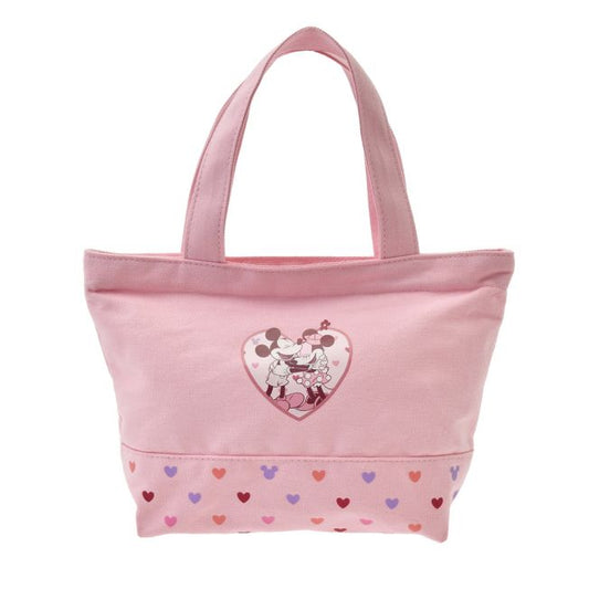 Disney Store - Mickey & Minnie Cookie & Chocolate Sortiment Tasche mit Herz Valentine - Süßigkeitenpaket