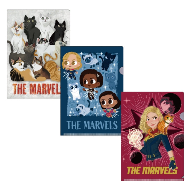 Disney Store - Marvel Mini Klarsichthüllen-Set - Bürobedarf