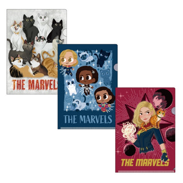 Disney Store - Marvel Mini Klarsichthüllen-Set - Bürobedarf