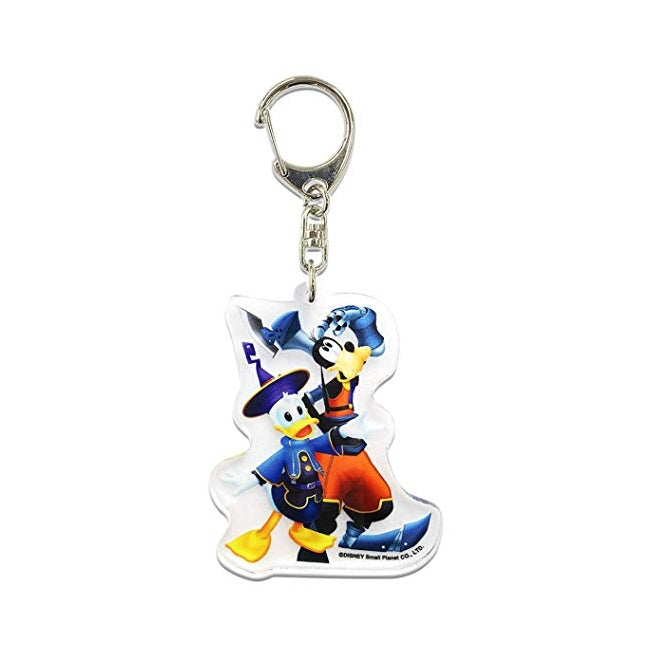 Disney Store - Acryl-Schlüsselanhänger Kingdom Hearts Donald & Goofy - Accessoire Japan Disney Store