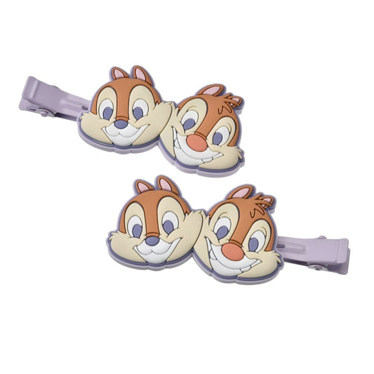 Disney Store - Chip &amp; Dale Hair Clip Set - Hair Accessory