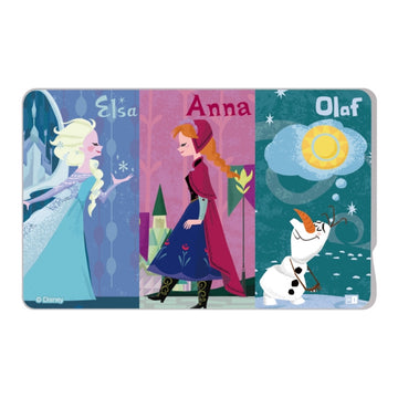 Disney Store Frozen IC Card Stickers Accessories