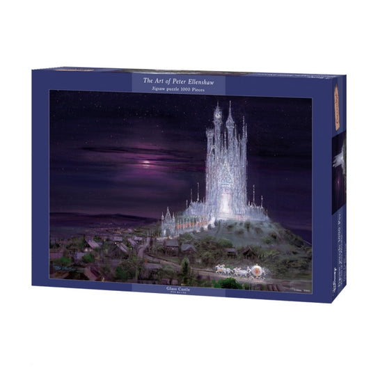 Cinderella Puzzle 1000 Teile "Glass Castle" Special Art Collection (Leinwandstil)