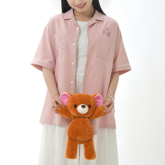 Disney Store - Michael's Teddy Bear Short Sleeve Shirt Pink Feel Like Peter Pan - Clothing