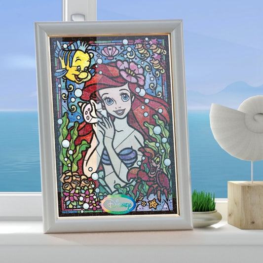 Disney Store - Ariel Stained Glass Puzzle 266 Teile - Puzzle