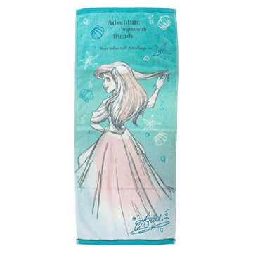 Disney Store The Little Mermaid Ariel Face Towel - Bathroom Accessories