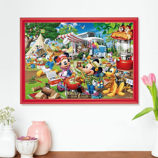 Disney Store - Mickey & Friends Puzzle 300 Teile "Alle zusammen beim Camping!" - Puzzle