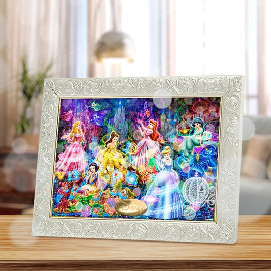 Disney Store - Disney Princess Pure White 266-Piece Jigsaw Puzzle "Brilliant Dream" - Puzzle