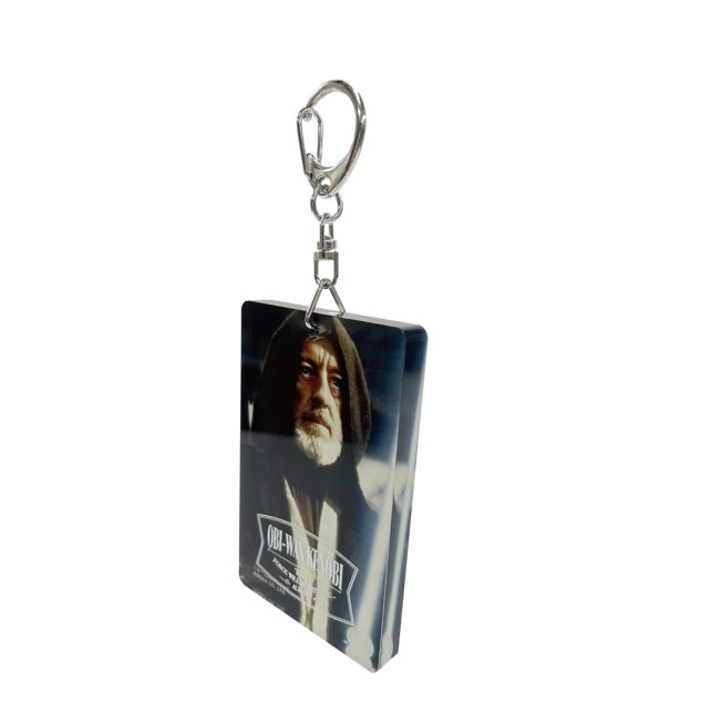 Disney Store - Star Wars Saga Acrylblock Schlüsselanhänger (Obi-Wan Kenobi) - Accessoire Japan Disney Store