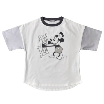 Disney Store - Dampfschiff Willie/Mickey Mouse T-Shirt (Petit Copain by Poneycomb) - T-Shirt