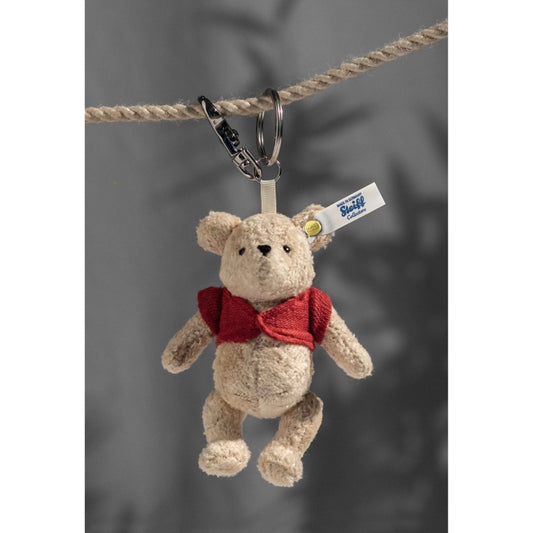 Disney Store Steiff Winnie the Pooh Keychain Accessory