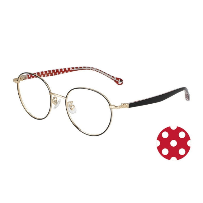 Disney Store - Zoff Mickey Minnie Metallbrille Freie Größe - Accessoire Japan Disney Store