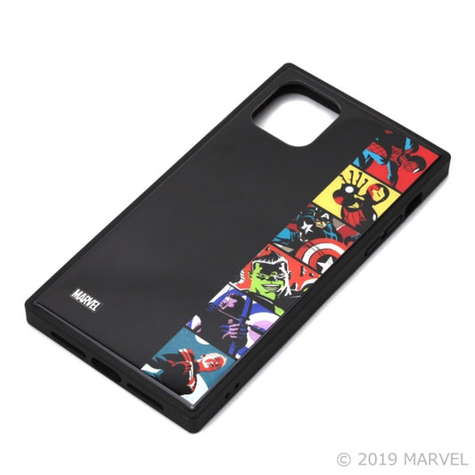 Disney Store - Avengers/Pop-Art iPhone 11 Pro Max Glas-Hybridhülle - Handyhülle