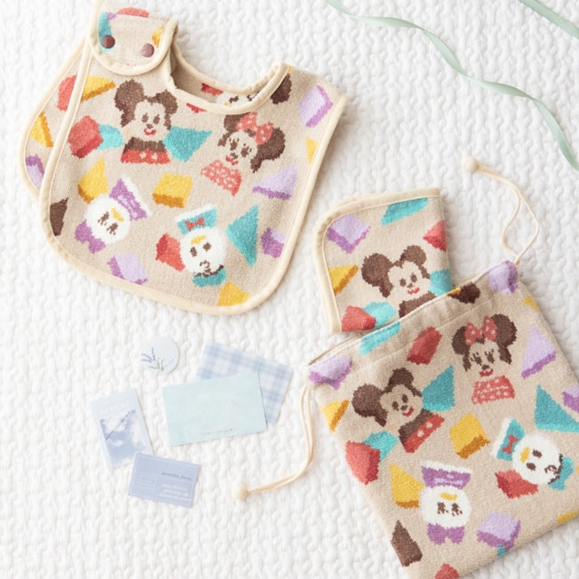 Disney Store - Disney KIDEA Okuyuki Mickey & Friends - Drawstring Bag Japan Disney Store