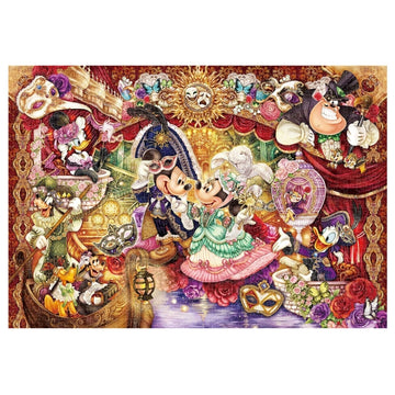 Disney Store - Mickey & Friends Pure White Puzzle 1000 Pieces "Einladung zum Maskenball" - Puzzle