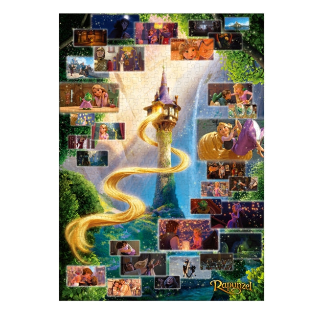 Disney Store - Rapunzel on the Tower Puzzle 500 pieces "Rapunzel Scene Collection" - Puzzle