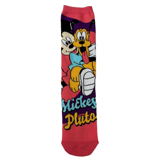 Mickey &amp; Pluto Hug Mid-Calf Socks