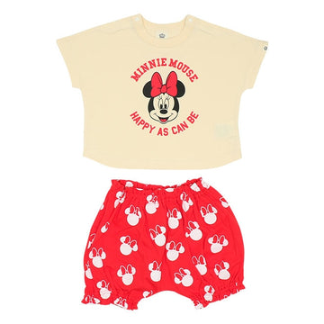 Disney Store Minnie Set-Up Top and Bottom 2-Piece Set 8325B - Clothing