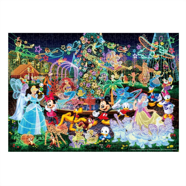 Disney Store - Disney All Character Leuchtendes 1000-teiliges Puzzle "Magical Illumination" - Puzzle