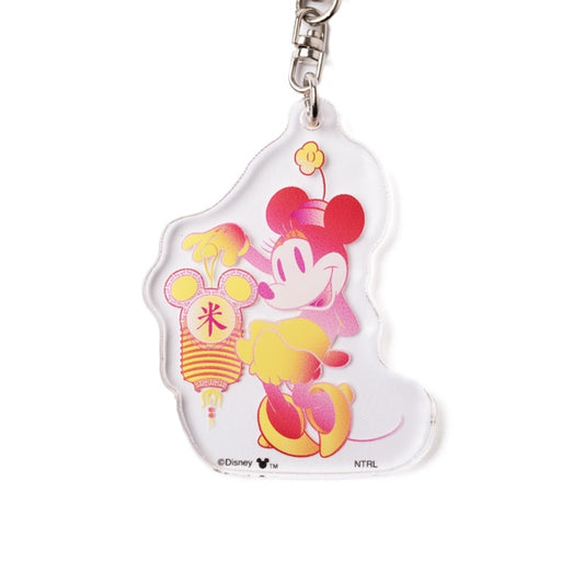 Disney Store - China Town Disney Acryl Schlüsselanhänger (Minnie Mouse) - Accessoire Japan Disney Store