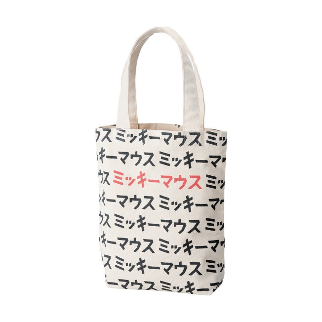 Disney Store - Mickey Mouse Tote Bag mit Katakana-Logo/ Mickey - Handtasche Japan Disney Store