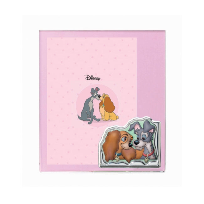 Disney Store - VALENTI Plexiglass Photo Frame with Silver Finish - Photography Frame