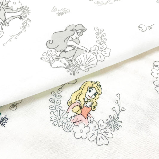 Disney Store - Disney Princess Baby Bedding 13 Piece Set Mini Size Organic Cotton Double Gauze - Bedding