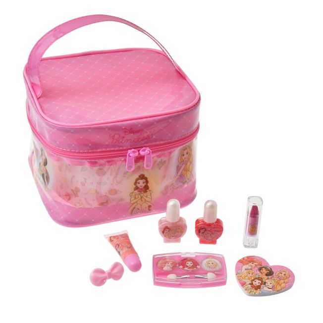 Disney Store - Disney Princess Children's Cosmetic Set with Cosmetic Bag - Toys