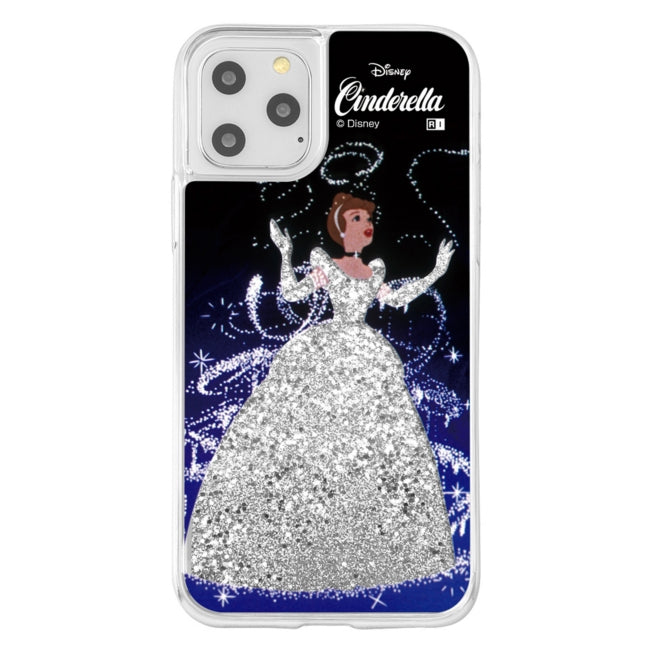 Disney Store - iPhone 11 Pro / 'Disney Character' / Glitter Glitter Case / 'Cinderella / Spark Joy'【Commissioned Production】 - Phone Case