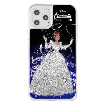 Disney Store - iPhone 11 Pro / 'Disney Character' / Glitter Glitter Case / 'Cinderella / Spark Joy'【Commissioned Production】 - Phone Case