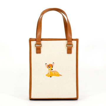 Disney Store - Plus Anq Bambi Design Canvas Einkaufstasche Japan Disney Store