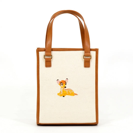 Disney Store - Plus Anq Bambi Design Canvas Einkaufstasche Japan Disney Store