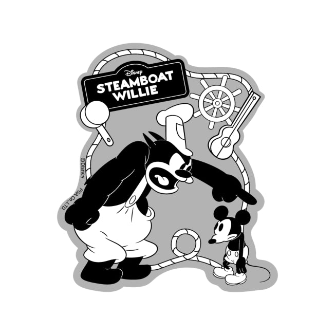 Disney Store - Steamboat Willie Sticker - Accessories