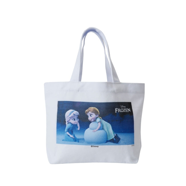 Disney Store - Plus Anq (プラスアンク) - Frozen Design MOVIE COLLECTION Canvas Shopping Bag