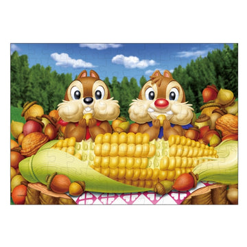 Disney Store Chip &amp; Dale Happy Lunch 108 Piece Puzzle Toy