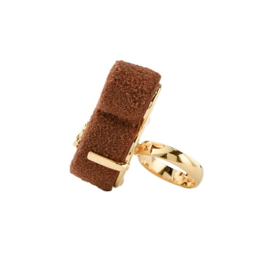 Disney Store - Mickey Mouse Ring Luxury Chocolate (Brown) - Jewel