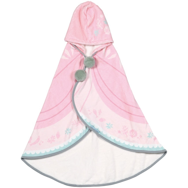 Disney Store - Ariel Quick-Dry Hooded Bath Poncho - Bathrobe